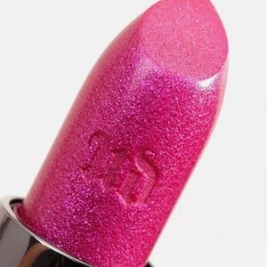 2-Urban Decay Vice Lipstick BIG BANG Metallized Bright Pink RARE/HTF NWOB FullSz
